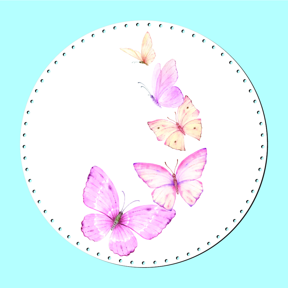 Pink butterflies