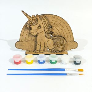 Unicorn Ahşap Boyama Seti